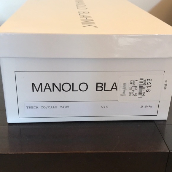 Manolo Blahnik Treca Wedge Sandal - Picture 8 of 8